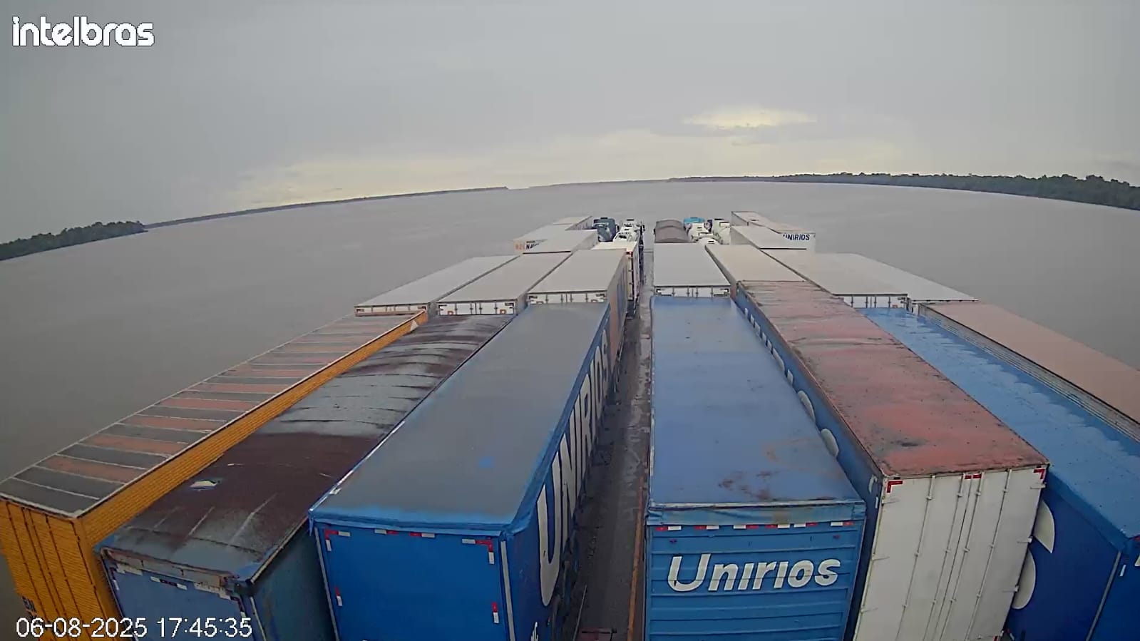 Monitoramento em balsa